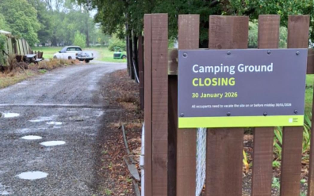 The campground will close on Friday before the lease officially ends in late February. Photo: Supplied