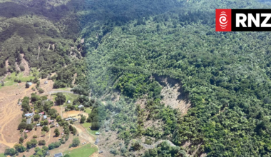 Weeks of work ahead to clear part of SH35 on the East Cape due to 'massive' landslide