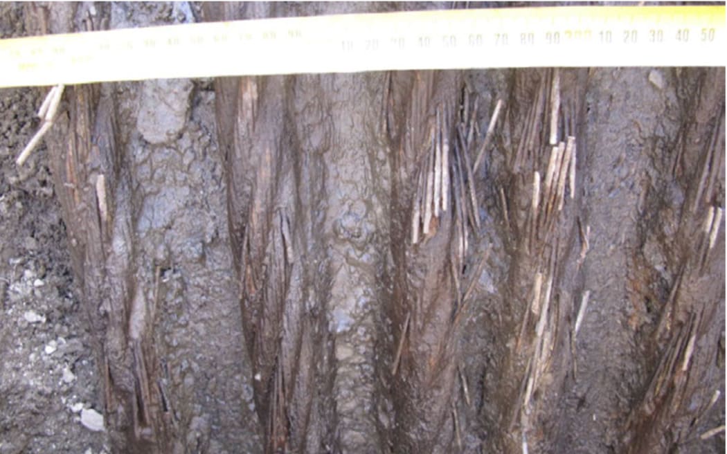 snapped strands of huge cables on the historic Skippers Canyon suspension bridge