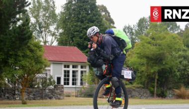 Taranaki man hopes to break a Guiness World Record by unicycling around the world