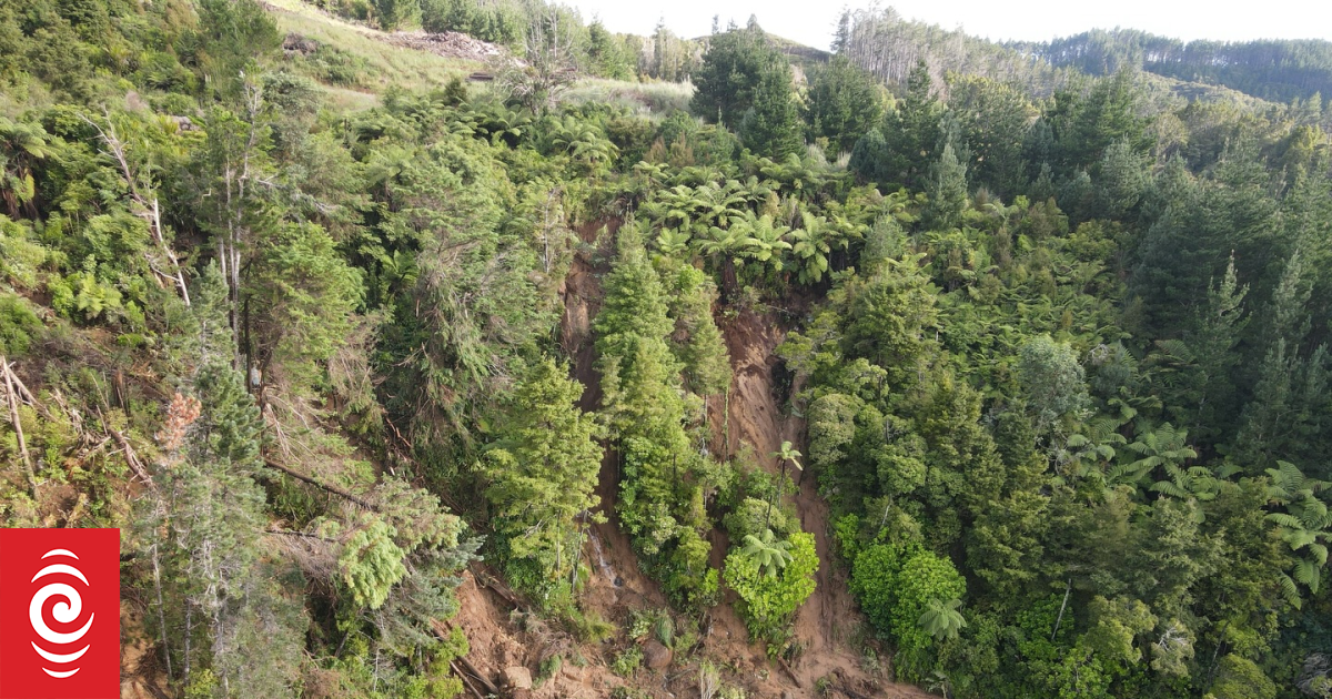 Ōakura cut off in both directions, could take weeks to fix slip damage - mayor