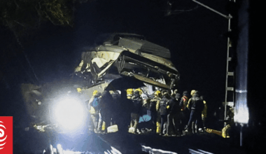 Spain rocked by second rail tragedy in days: Barcelona passenger train derails after dozens killed in southern collision