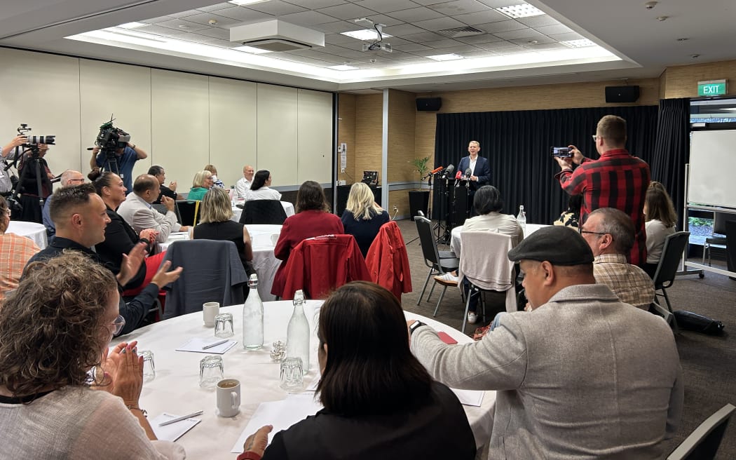 Labour Party caucus retreat in West Auckland.