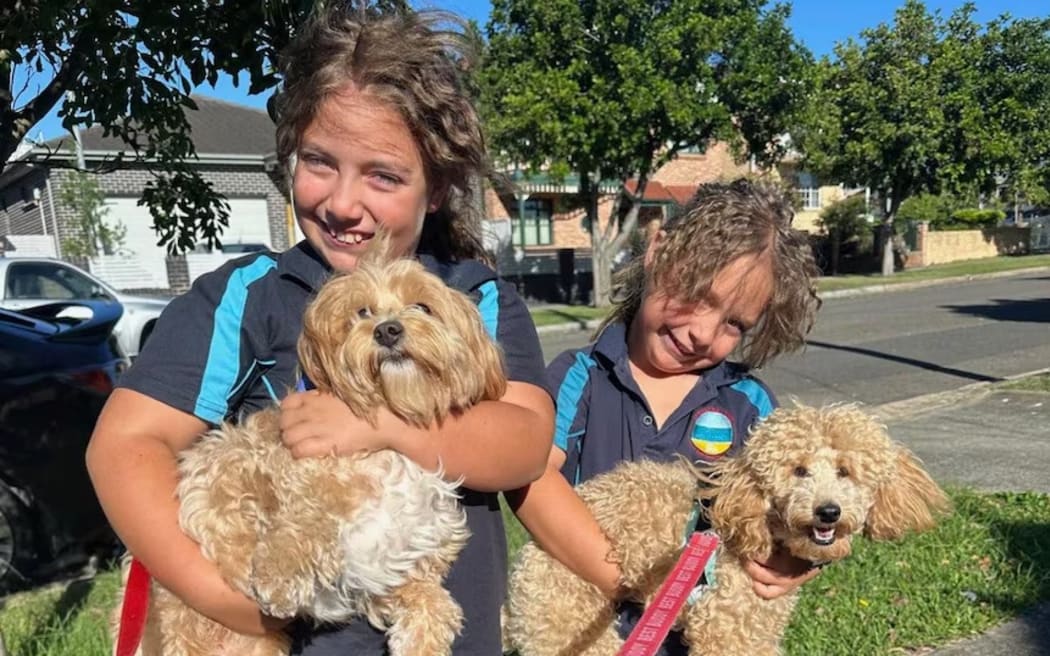 Matilda (left) and Summer (right) were often mistaken for twins.