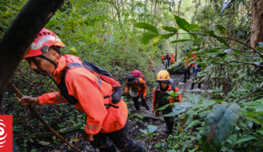 Indonesian authorities find wreckage of missing plane with 11 on board