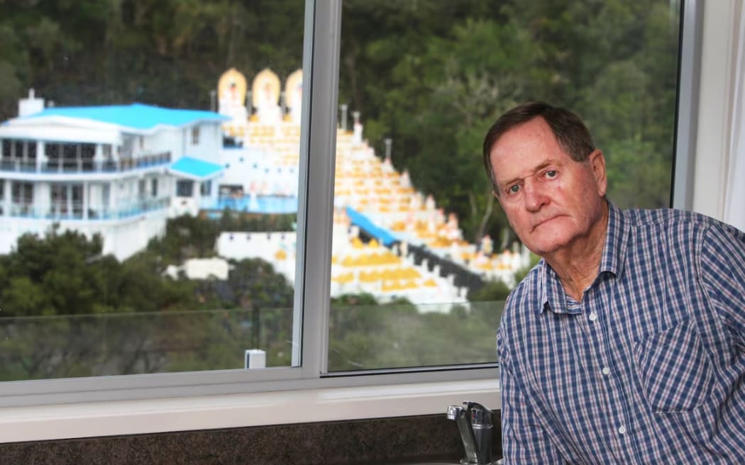 The view from Little Munro Bay resident Greg Grant's kitchen window.