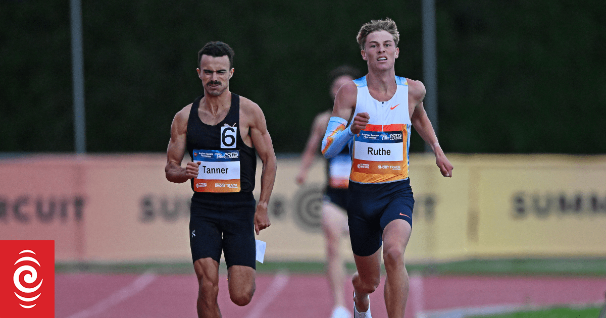 Running prodigy Sam Ruthe edges Sam Tanner in recordbreaking 800m