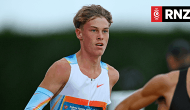 Teen athletics star Sam Ruthe smashes mile world record for his age