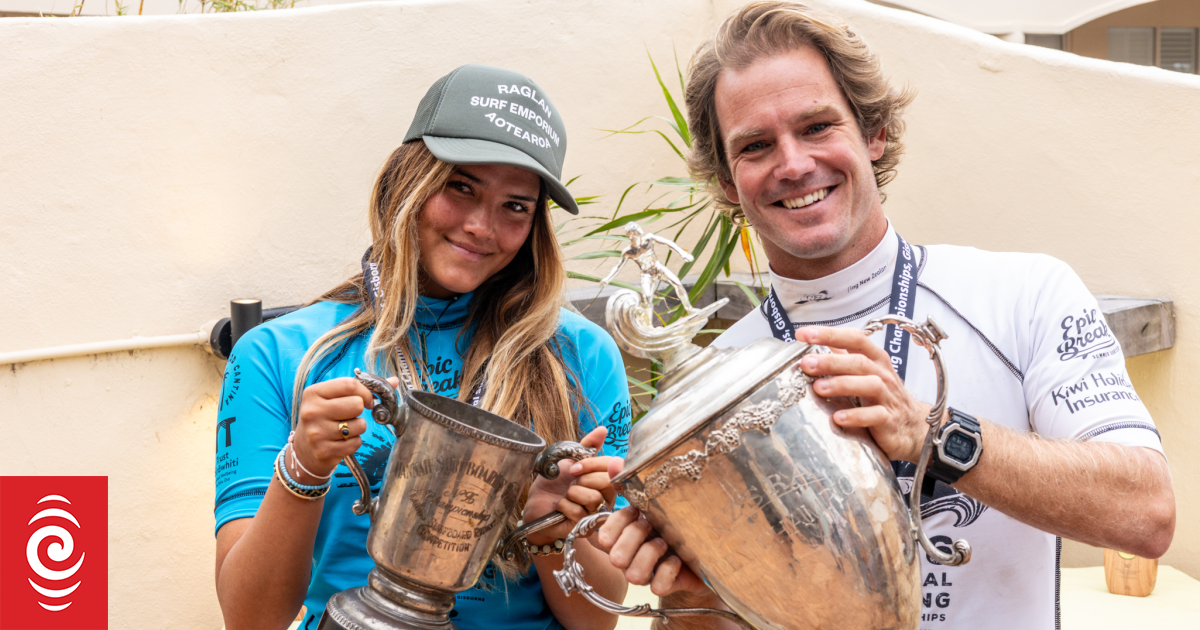 Raglan surfers clinch titles at national championships