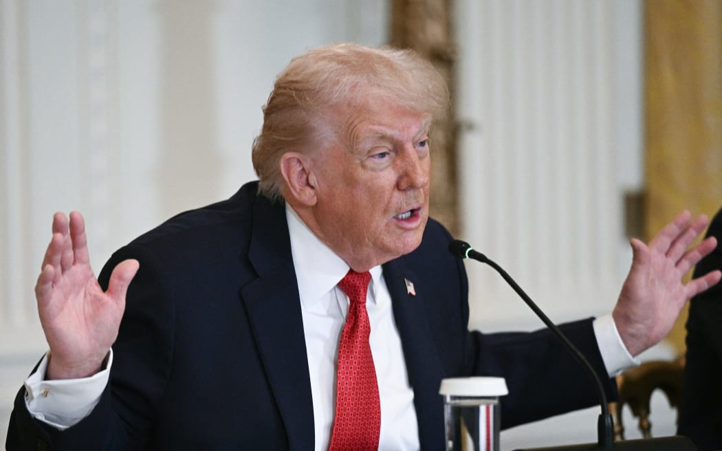 US President Donald Trump speaking on 16 January, 2026, during a meeting on rural health care investments, in the East Room of the White House.