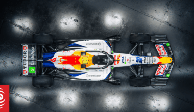 A first look at Liam Lawson's F1 car for 2026