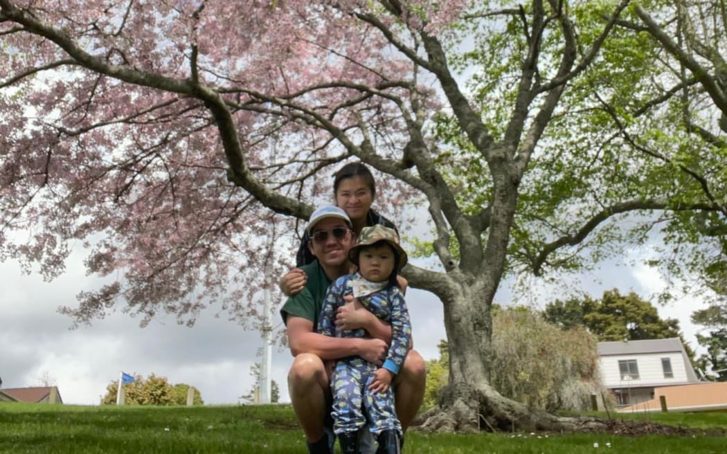 Aaron Pasion, his wife Janine and five-year-old son Andreus came from the Philippines with hopes of residence, as he had a skilled job.