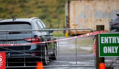 Family and friends gather at scene of Waitārere Beach shooting