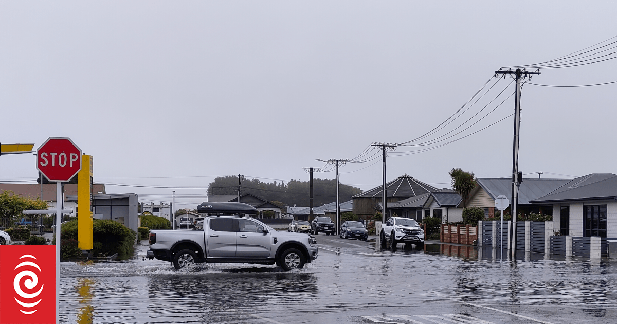Deluge overwhelms stormwater network, closes streets in South Taranaki