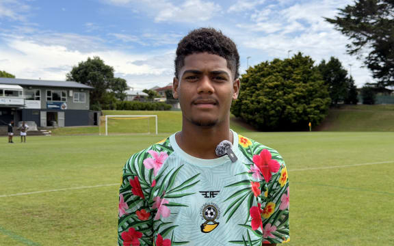 Bula FC's youngest player Maikah Dau.