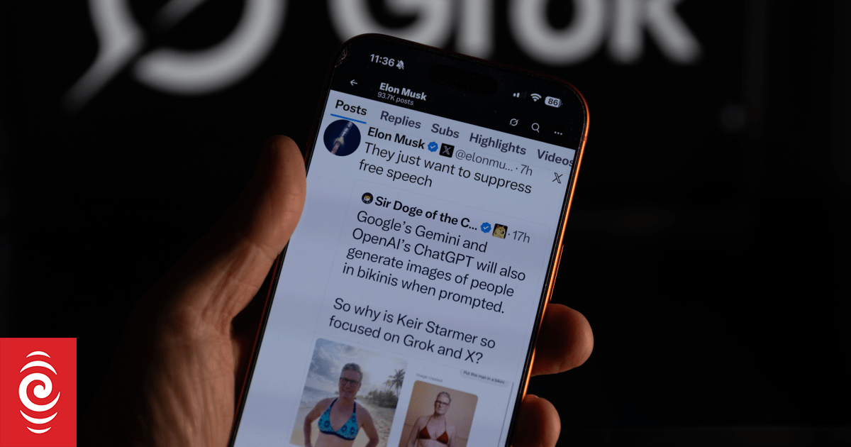 The X Factor: Grok deepfakes and why NZ is still using Elon Musk's X