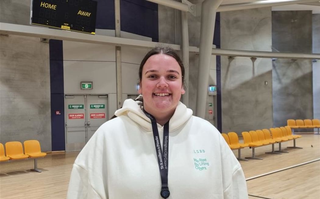 Georgia Kibblewhite is helping organise the tournament and looking after the volunteers.