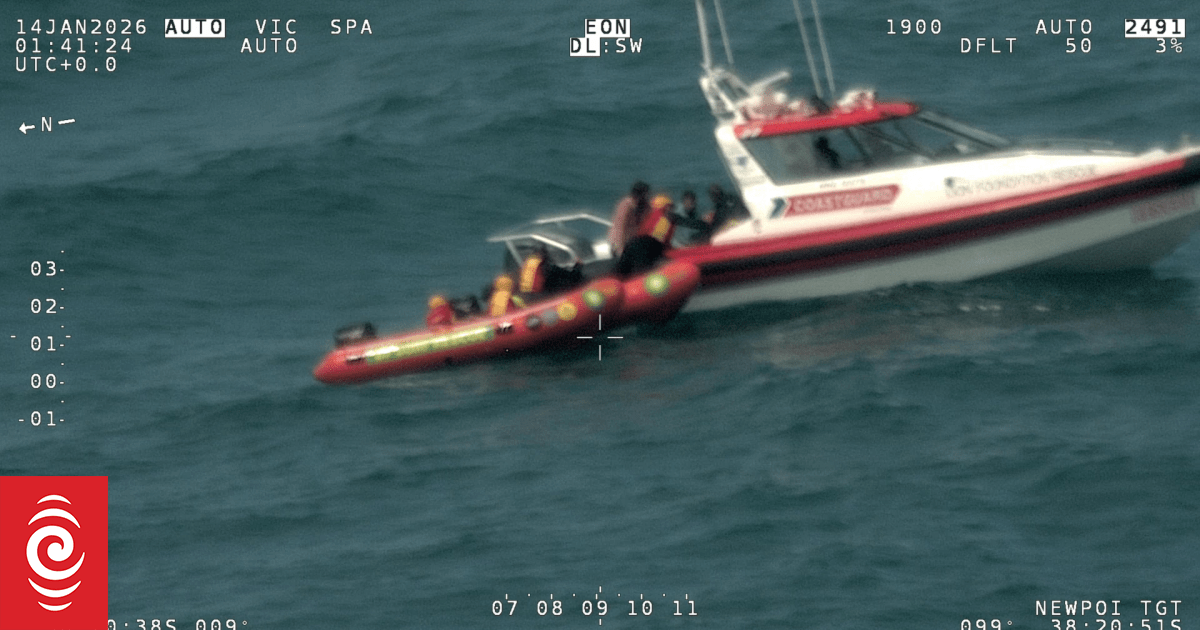 Men found clinging to life jacket, bucket and petrol can after boat capsizes