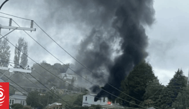 Smoke warning lifts for Dunedin after scout hall catches fire