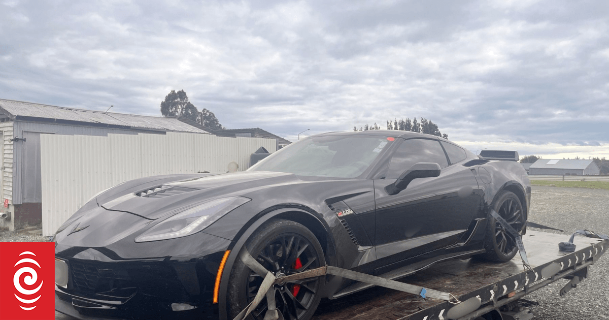 Sports car driven at four times the speed limit through Southland town