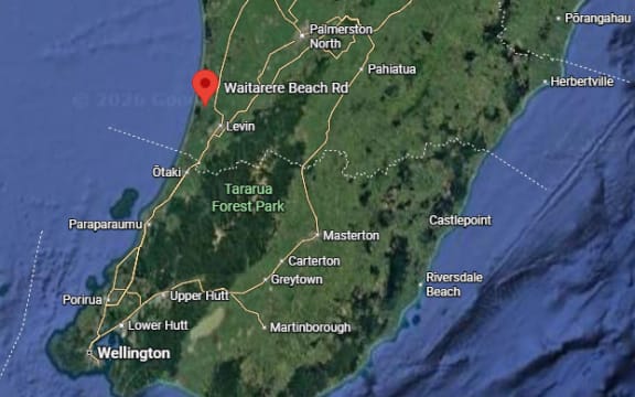 Waitārere Beach Road.