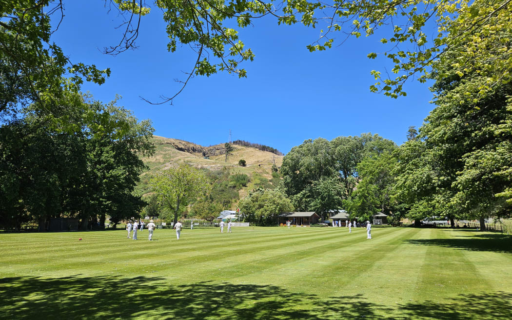 The idyllic Valley of Peace cricket club is located in the Christchurch suburb of Kennedy's Bush