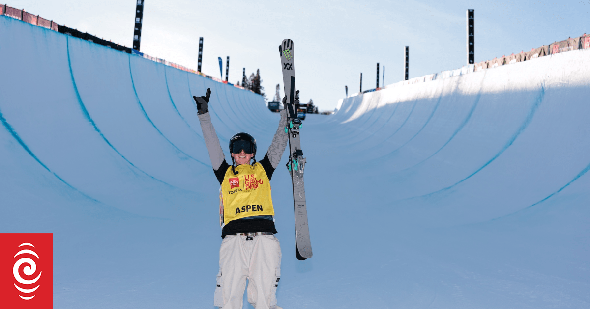 Wānaka freeskier Melville-Ives wins Colorado Freeski Halfpipe World Cup