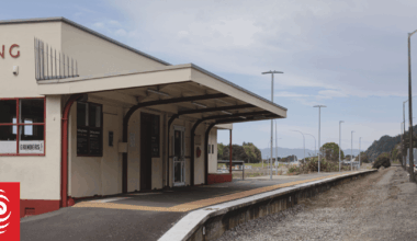 Train tracks and lines ripped up at a now-closed Melling station in capital