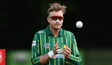 Black Cap debutant overcome by cricket-mad India