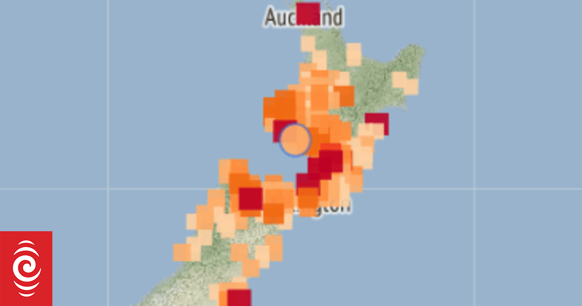 Deep 5.4 earthquake in Taranaki jolts lower North Island
