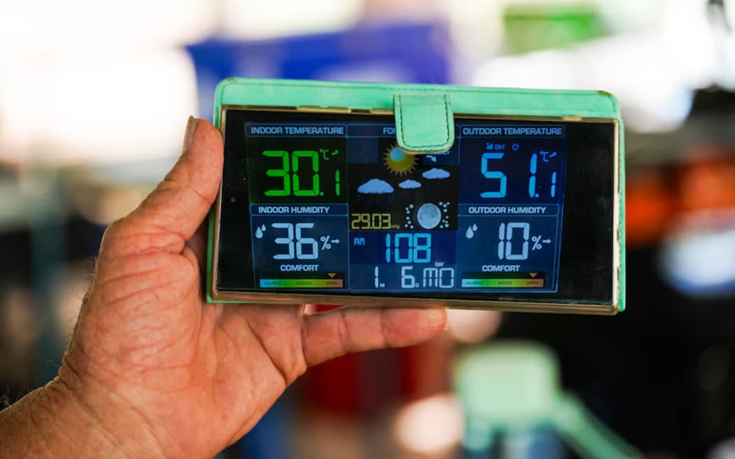 Marble Bar's maximum temperature for this month sits at 51C.