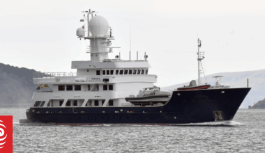 Marine research superyacht makes stop in Dunedin