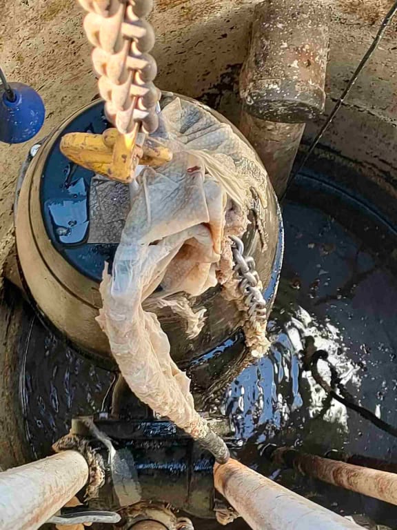 While raggage - comprising wipes, fabric, and other material - caused the most blockages, it was rocks in the network that were driving up the cost.