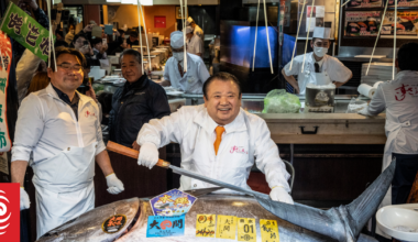 Japanese sushi chain pays $5.6m for a single bluefin tuna