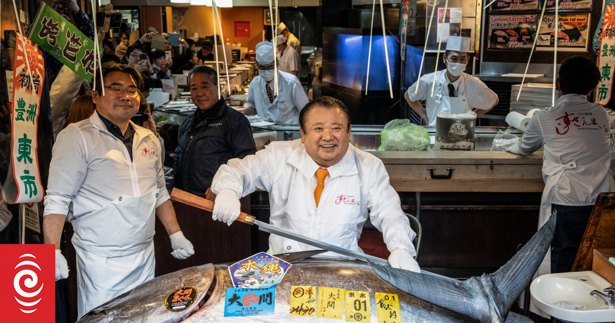 Japanese sushi chain pays $5.6m for a single bluefin tuna