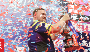 Luke Littler storms to second successive PDC world title