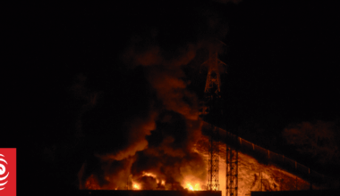 Column of smoke seen, loud noises heard in Venezuelan capital