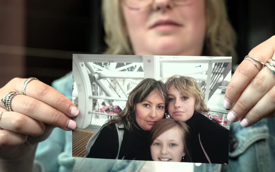 Karen Duncan (left in photo) was diagnosed with MND in August 2024.