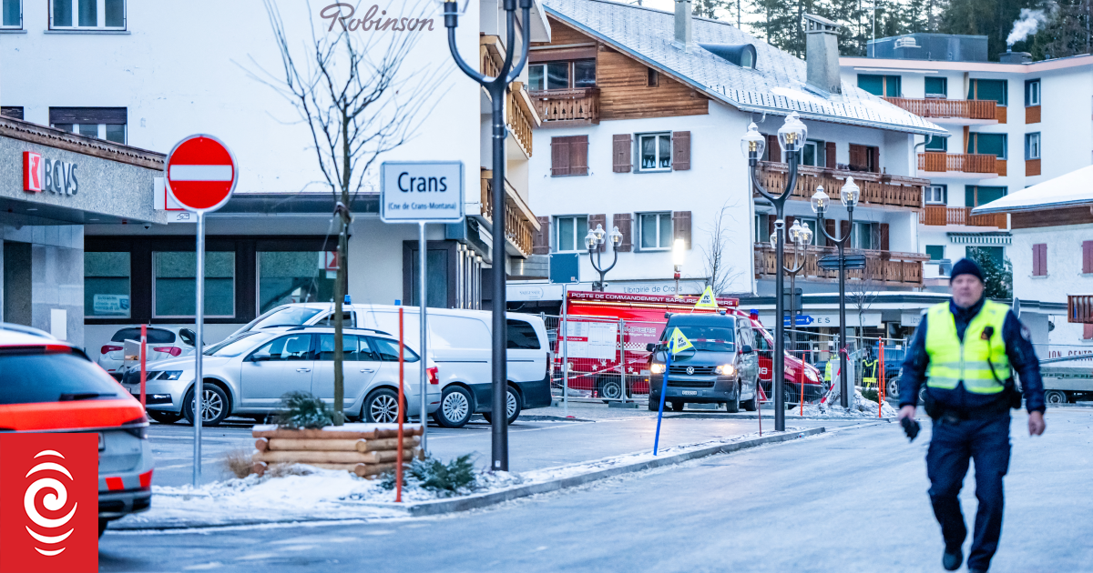Several killed in fire at new year’s party in Swiss ski resort, police say
