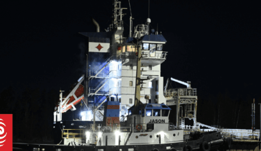 Finland seizes ship sailing from Russia after suspected cable sabotage in Baltic Sea