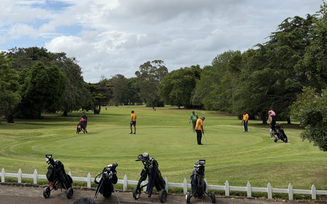 Over 100 players and supporters gathered at the Takapuna Golf Club in Auckland.