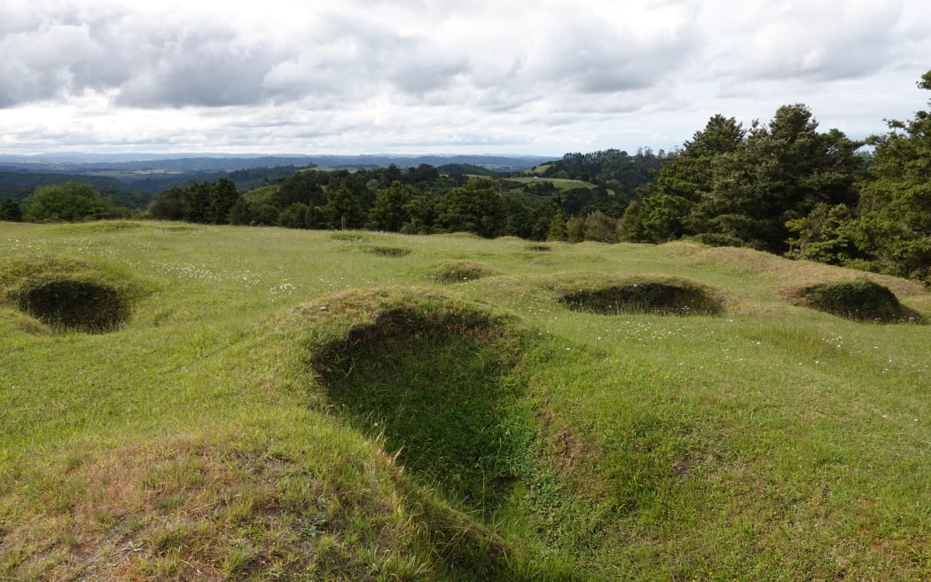 The palisades are long gone but Ruapekapeka’s earth fortifications remain to this day.