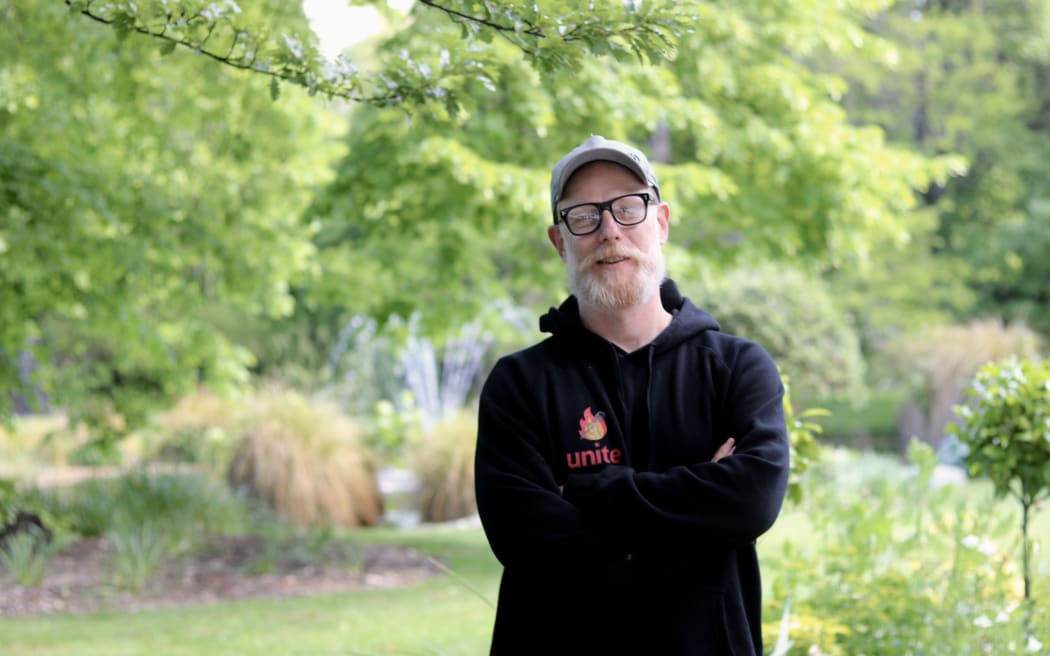 Unite Union regional organiser Simon Edmunds.