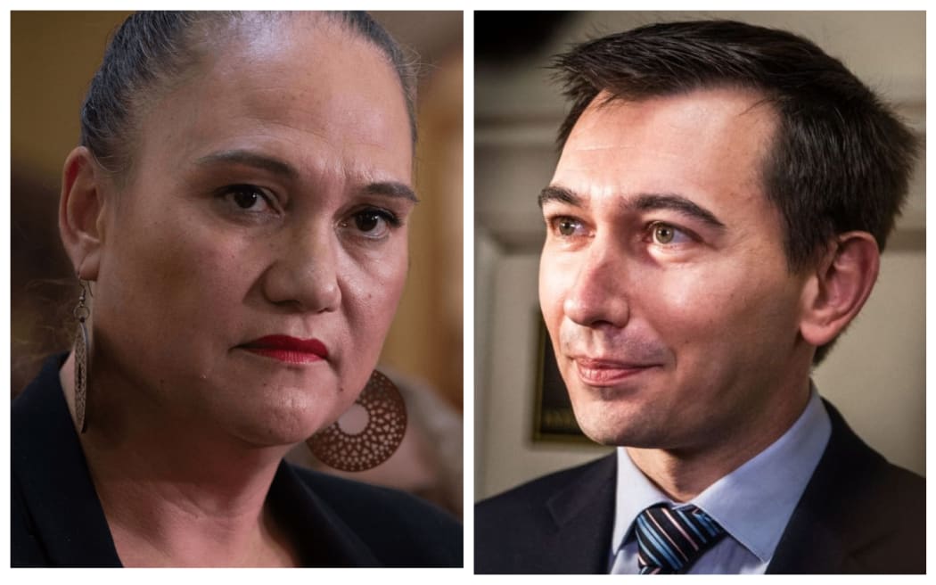 Labour's Carmel Sepuloni and National's Simeon Brown