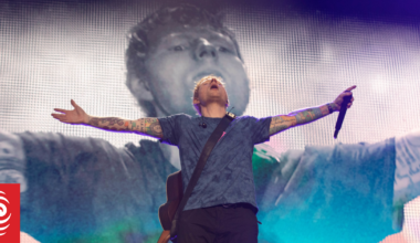 Ed Sheeran set to rock Auckland on first night of tour