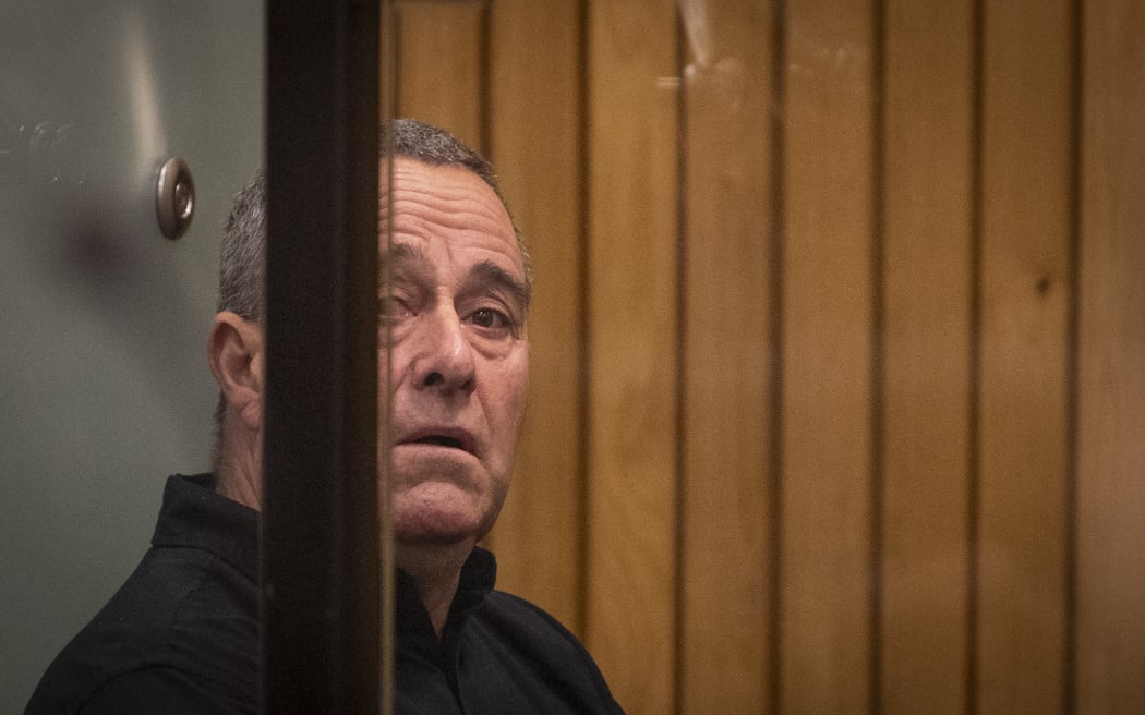 08072025 NEWS PHOTO NELSON MAIL
Phillip Clinton Mant appears for sentencing at Nelson District Court on Tuesday. He pleaded guilty to nine charges related to the hostage situation in Nelson South in August last year. Schools were locked down and streets were closed during the 15-hour stand off.