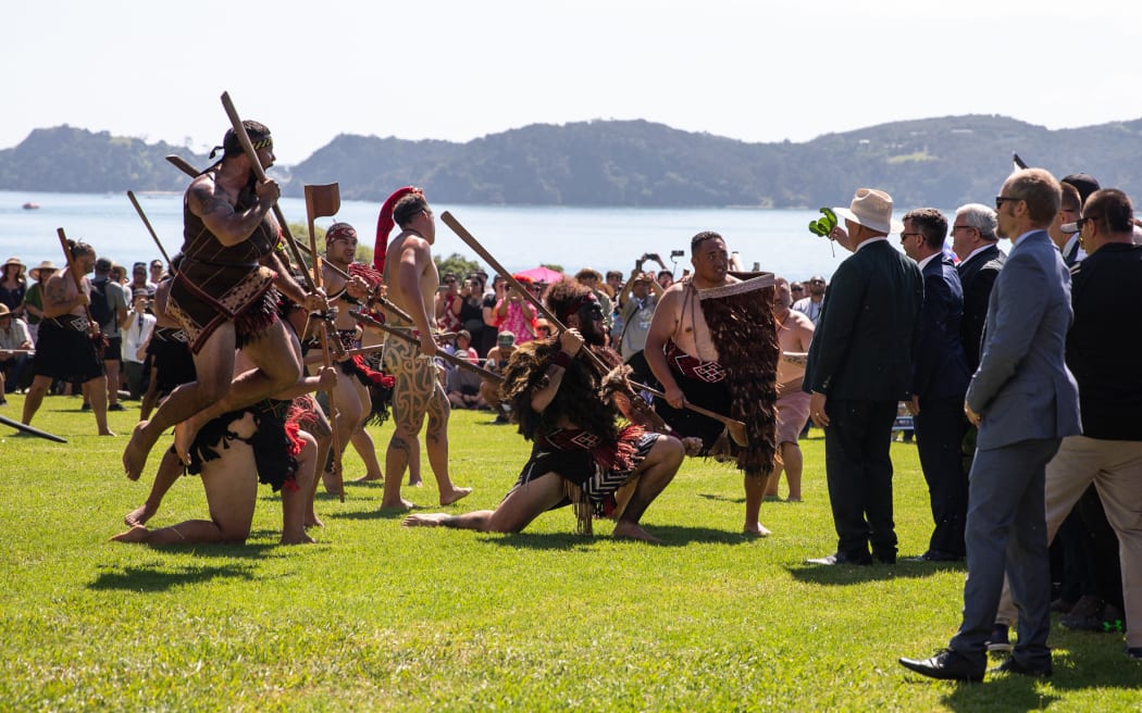 David Seymour faces a tense reception at the Parliamentary powhiri on Wednesday.