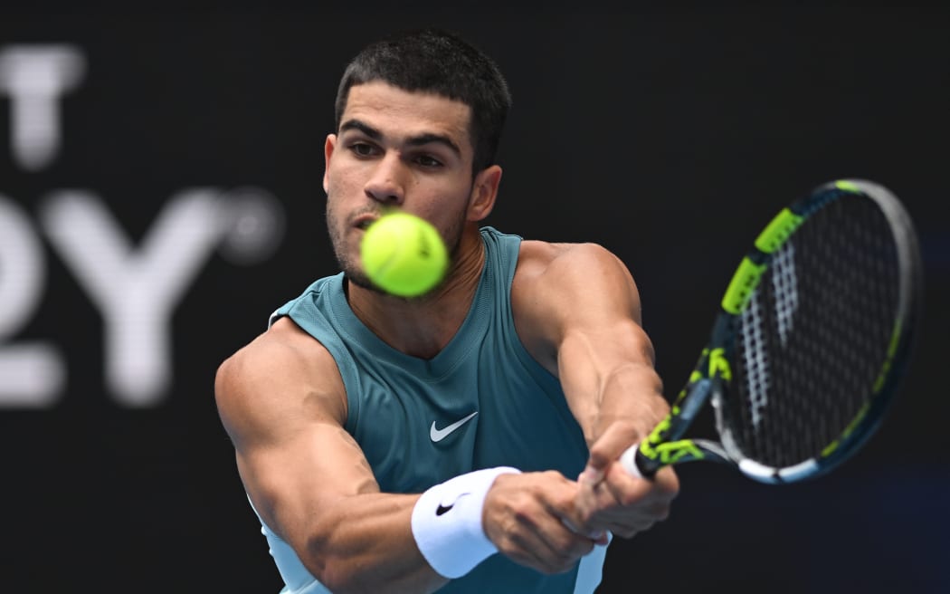 Carlos Alcaraz of Spain