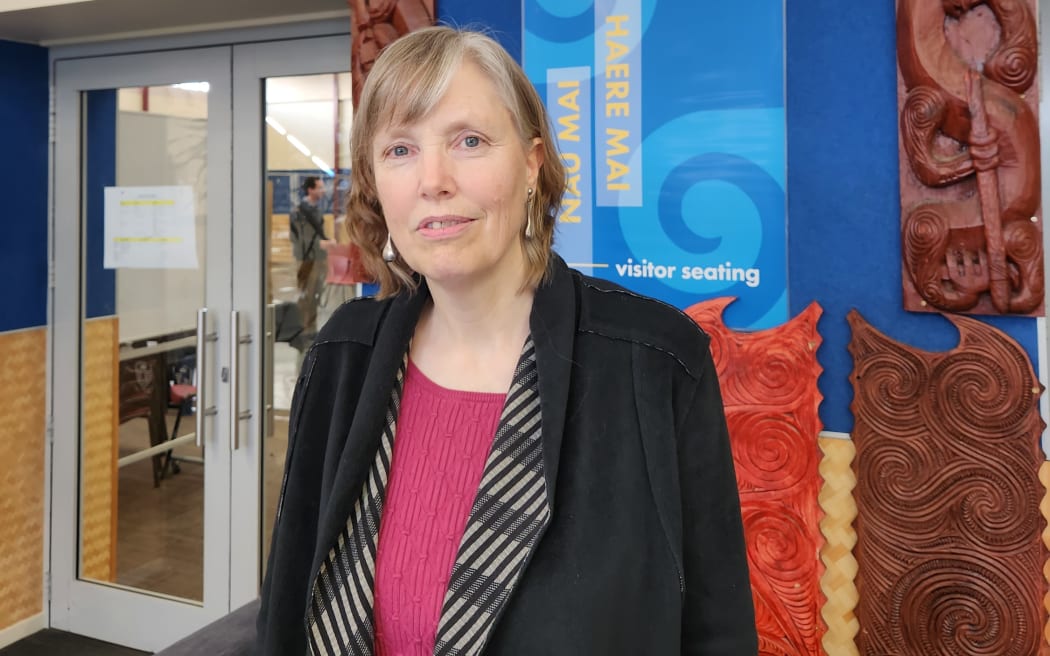 Porirua College principal Ragne Maxwell.