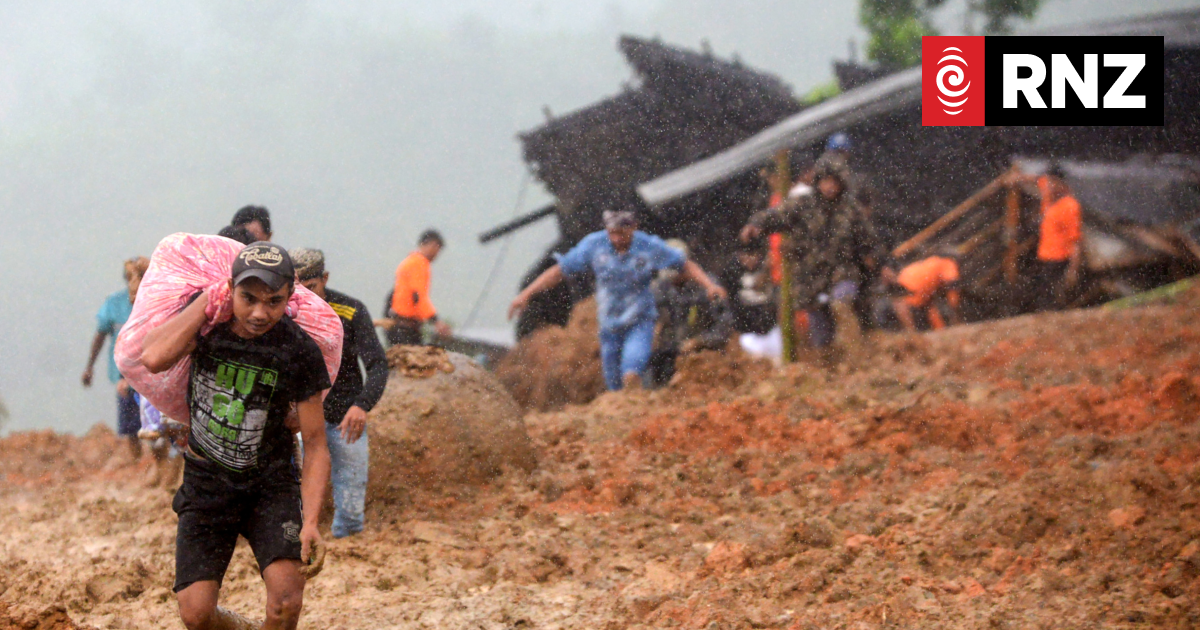Indonesia landslide kills eight, more than 80 missing